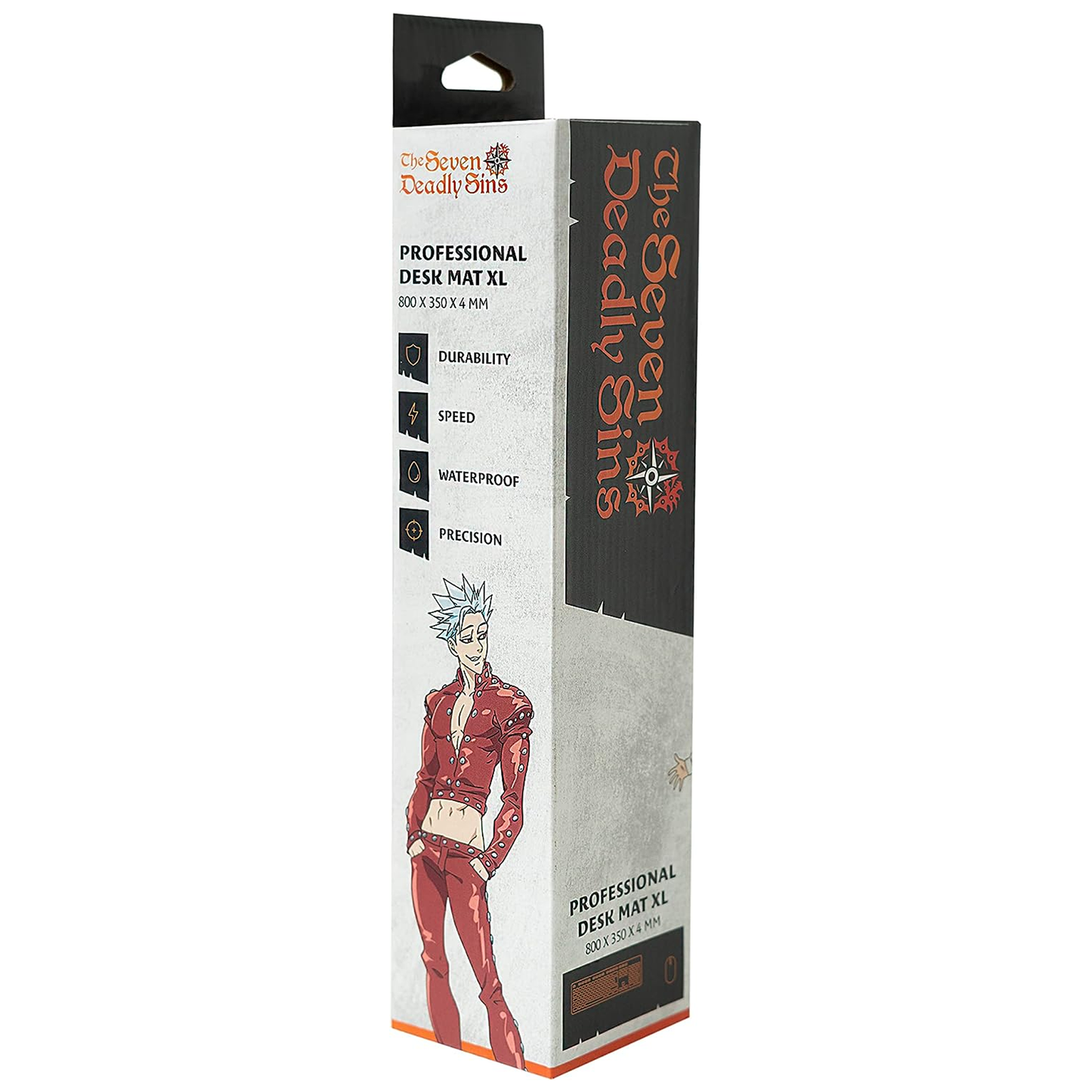 The Seven Deadly Sins XXL Anime Mouse Pad & Keyboard Mat Boxed | Happy Piranha