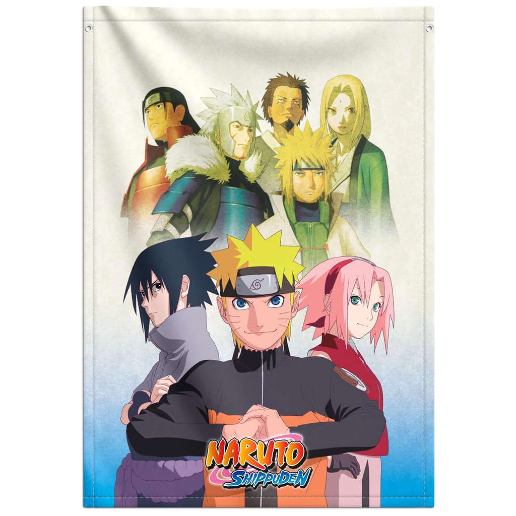 Naruto Shippuden Anime Flag 70 x 100cm Wall Scroll