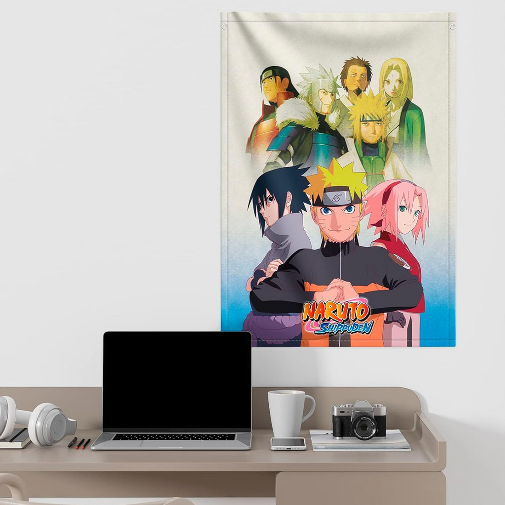 Naruto Shippuden Anime Flag 70 x 100cm Wall Scroll