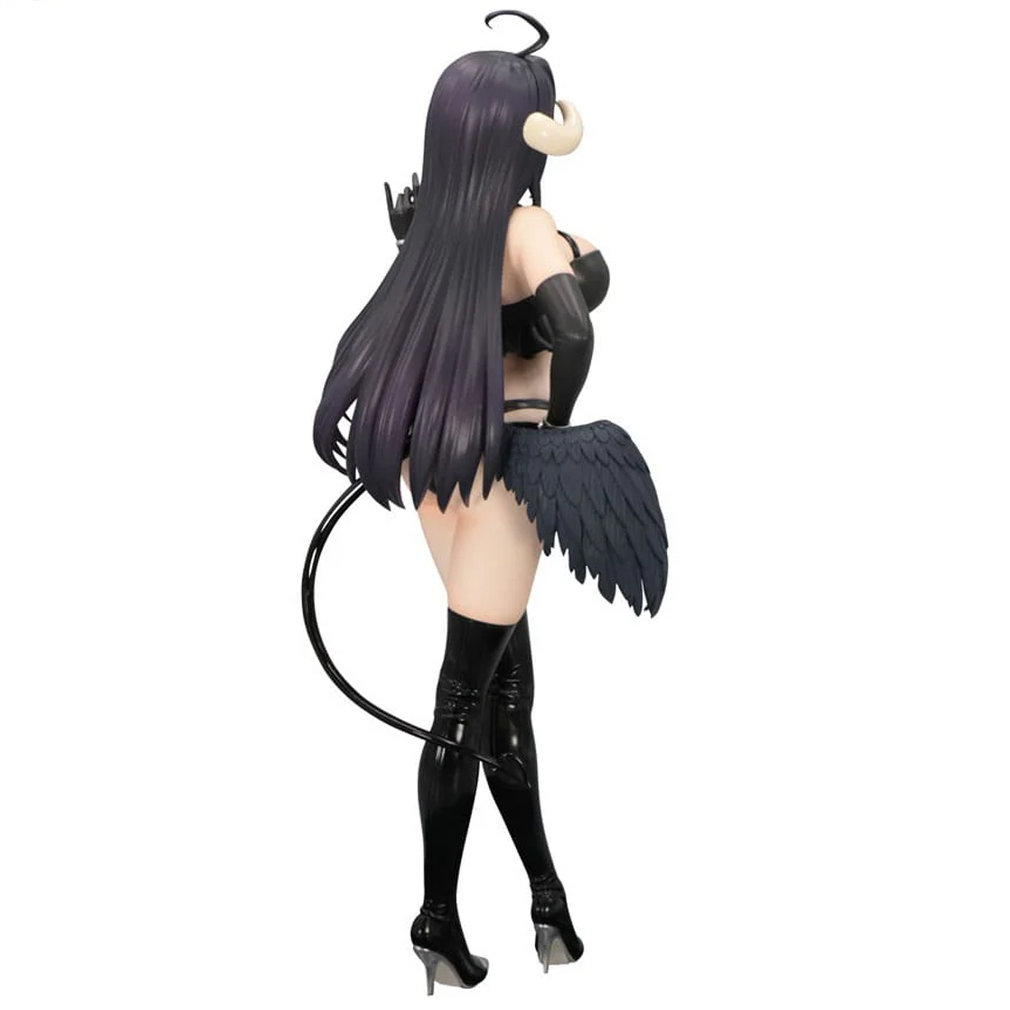 Overlord Albedo Bicute Dark Furyu Figure (Side View) On a White Background | Happy Piranha