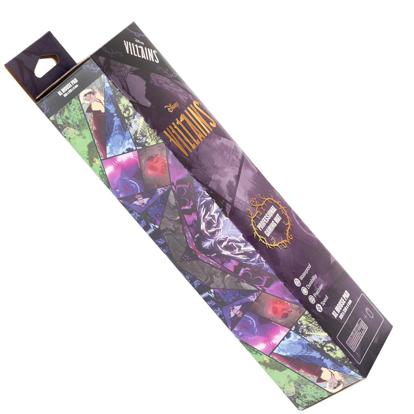 Disney Villains XXL 31.5 Inch Mouse Pad & Keyboard Mat |(Boxed) Happy Piranha