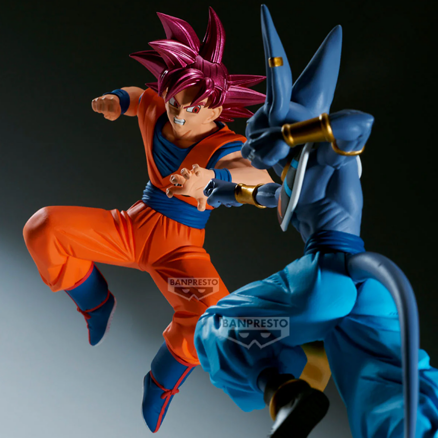 Match Makers Dragon Ball Z Beerus Banpresto Figure Fighting Goku | Happy Piranha