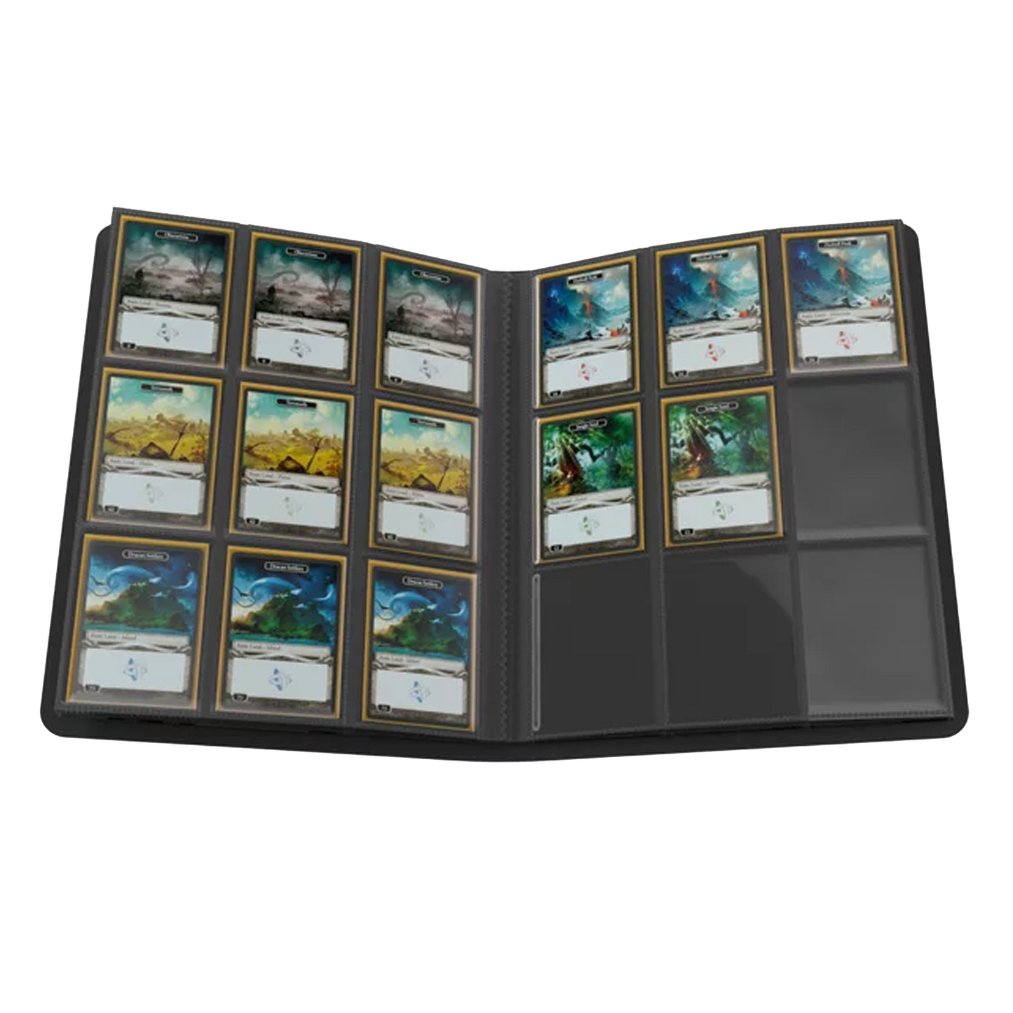 Gamegenic 9 Pocket (360 Card) Casual Trading Card Binder: Black