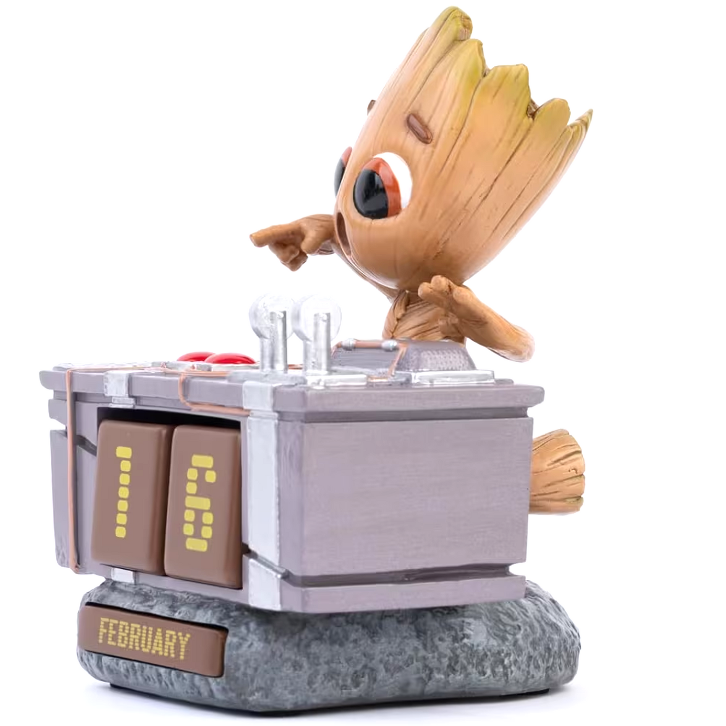 Marvel Baby Groot DJ Perpetual Calendar (Side) | Happy Piranha