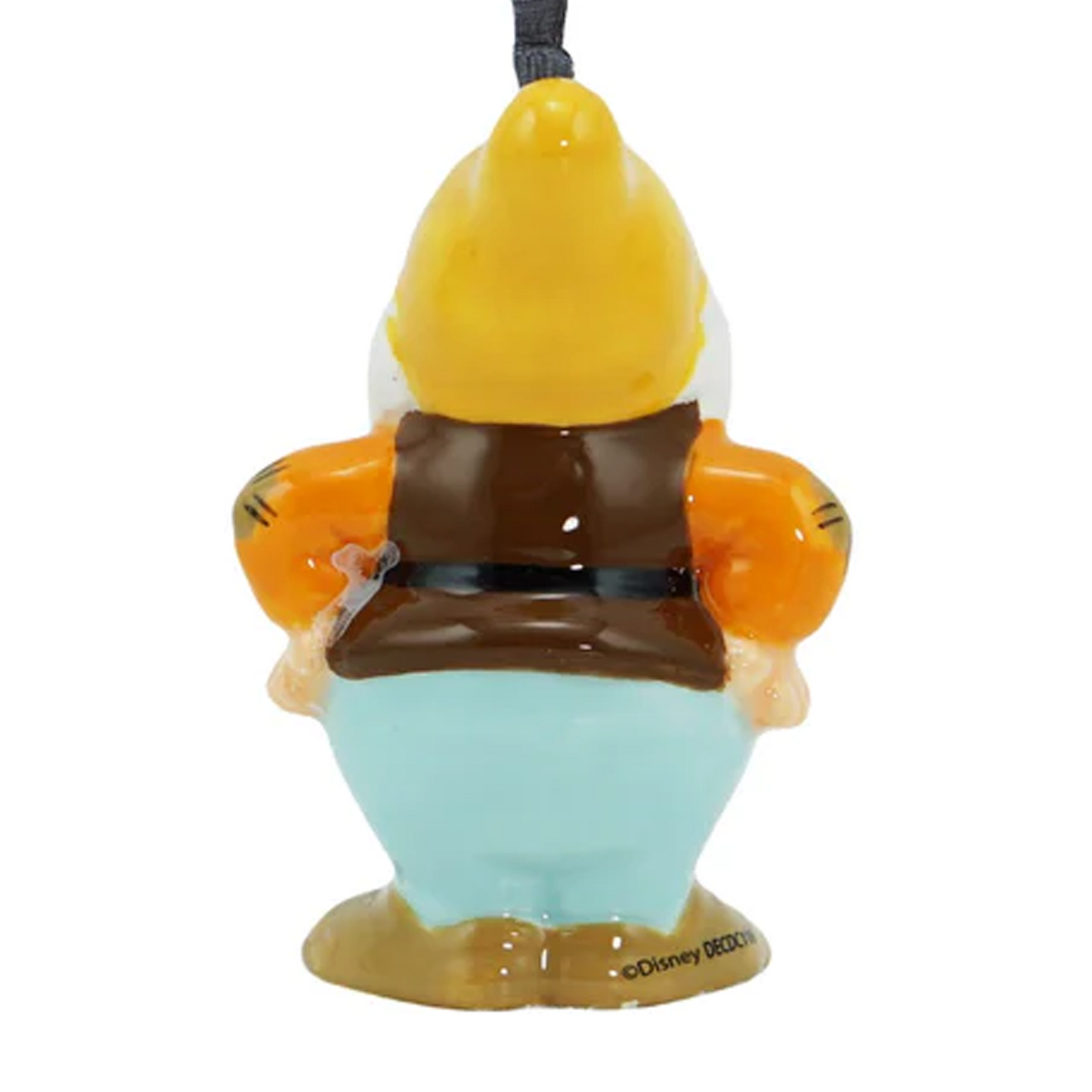 Happy - Snow White Disney Hanging Bauble Decoration (Back) | Happy Piranha