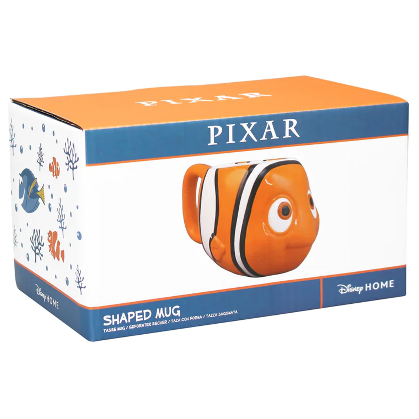 Disney Pixar Finding Nemo - 3D Nemo Fish Mug (Boxed) | Happy Piranha