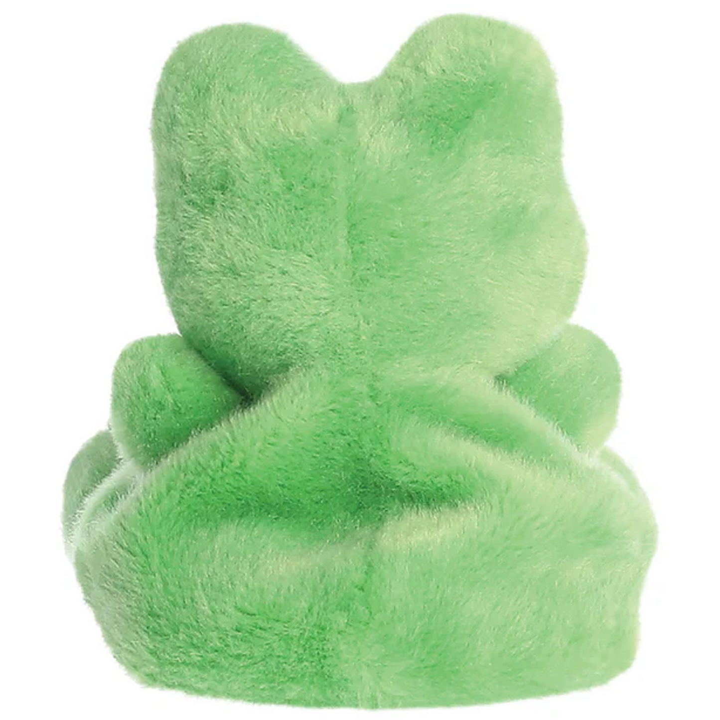 Ribbits the Green Frog Palm Pal Plushie Soft Toy (Back) | Happy Piranha