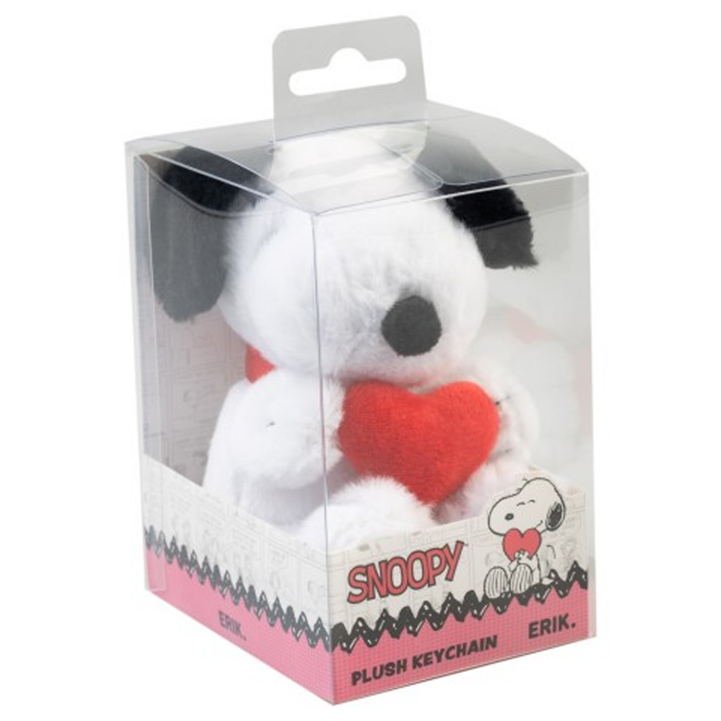 Peanuts: Snoopy Love Season Plush Keychain (Boxed on a White Background) | Happy Piranha