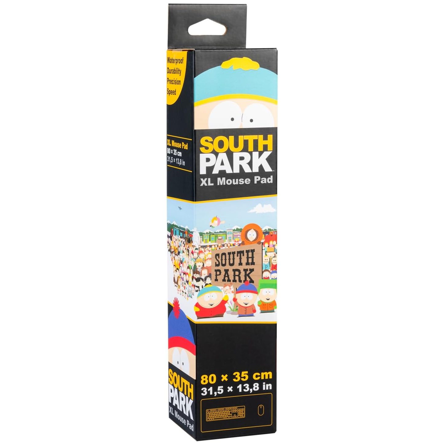 South Park XXL 31.5 Inch Gaming Mouse Pad & Keyboard Mat in its Box | Happy Piranha