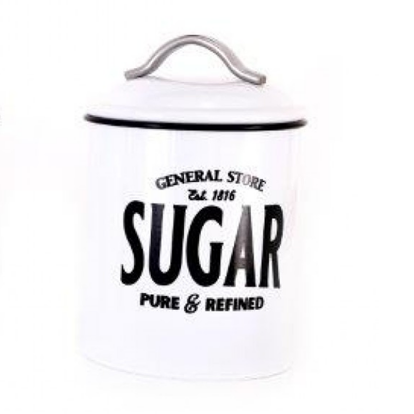 Vintage Style Tea, Coffee & Sugar Caddie / Cannisters (Sugar) | Happy Piranha