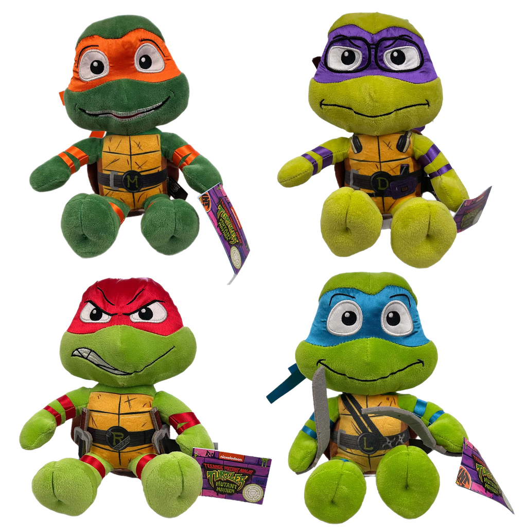 Teenage Mutant Ninja Turtles TMNT Plushie Soft Toys