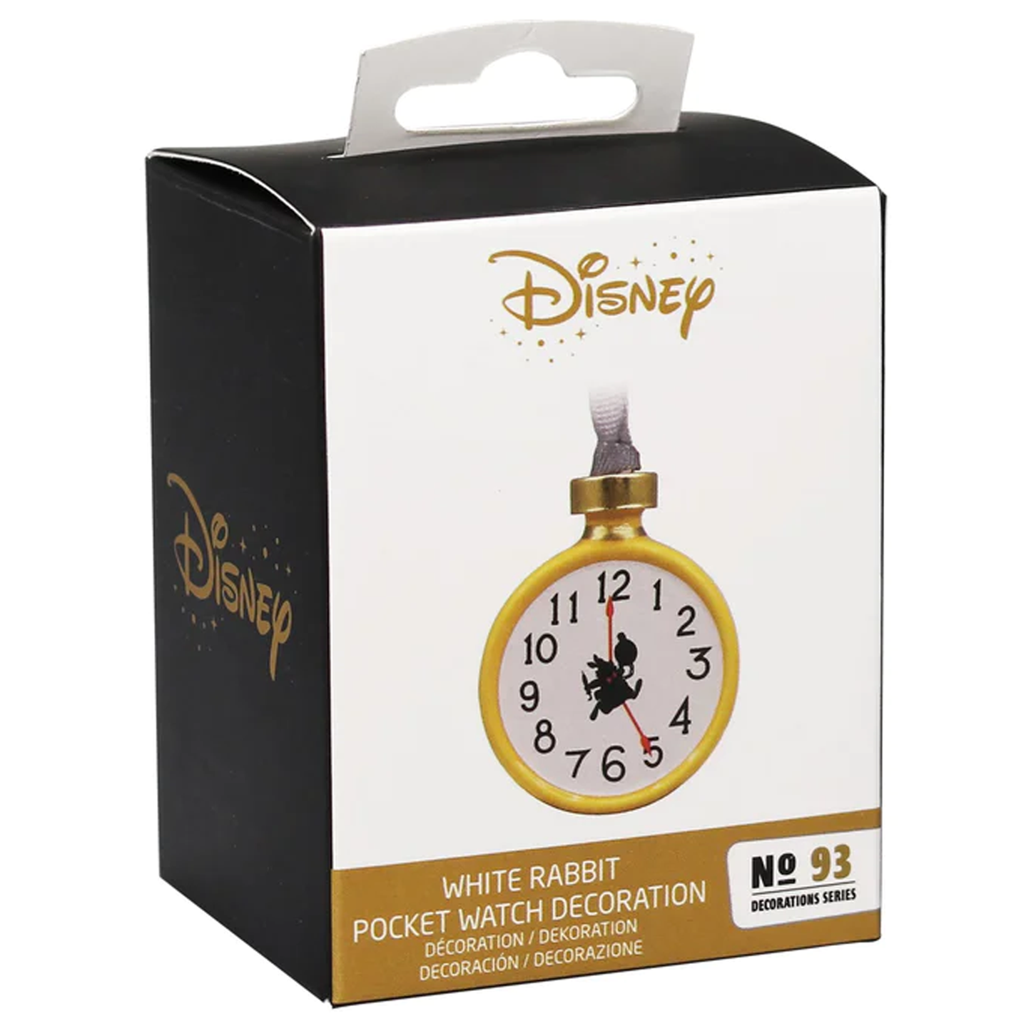 Alice in Wonderland Pocket Watch Bauble Hanging Decoration (Box) | Happy Piranha