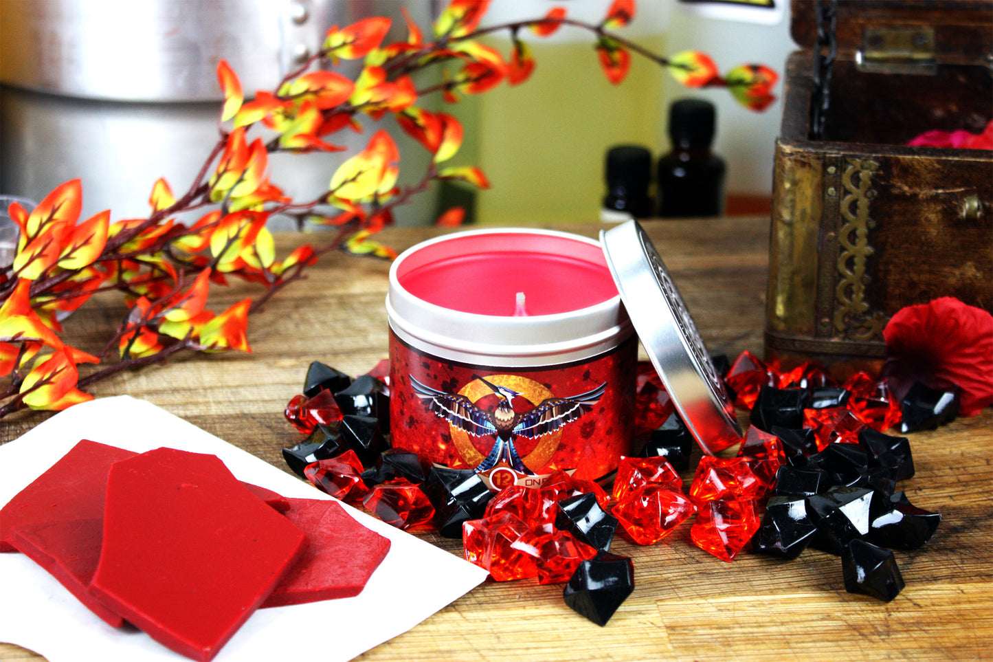 The Girl on Fire: A Clementine Ginger & Orange Scented Candle