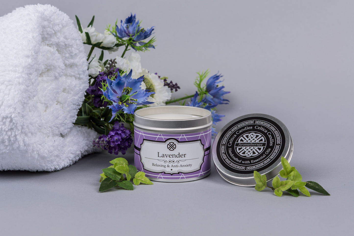 Lavender Aromatherapy Candle - Happy Piranha Gifts