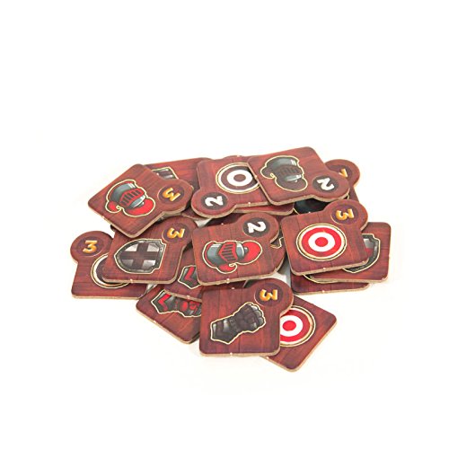 Jungle Joust Board Game scoring tokens | Happy Piranha