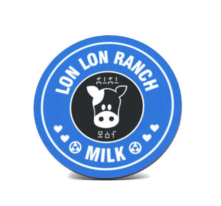 Blue lon lon ranch coaster | Happy Piranha