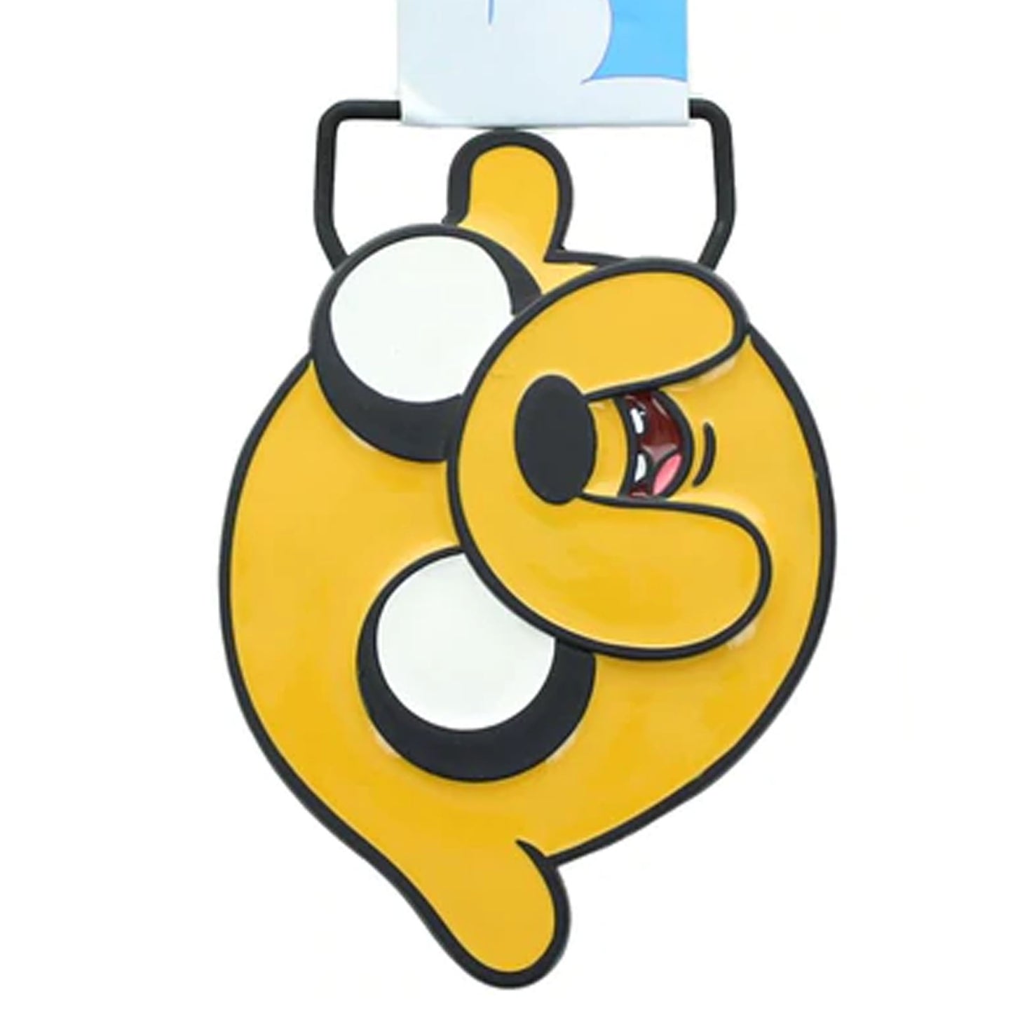 Adventure Time Jake Metal Belt Buckle on It's Side | Happy Piranha