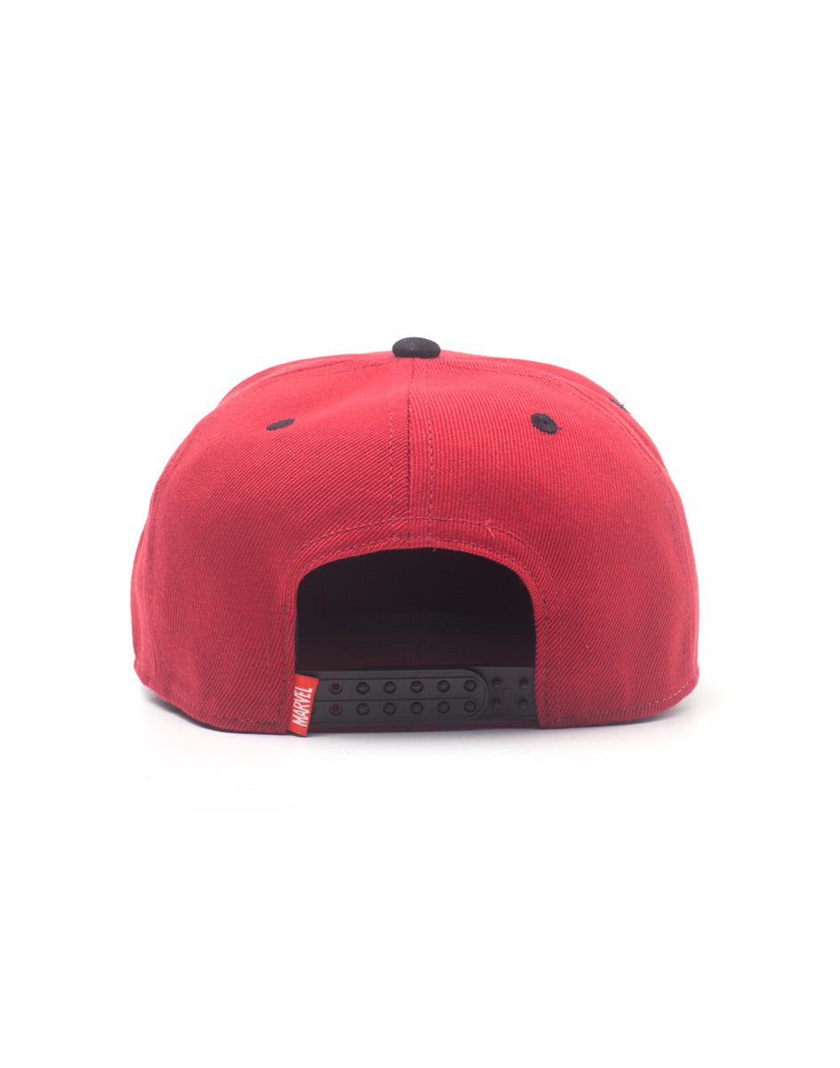 Ant-Man & The Wasp Rubber Patch Snapback Cap back design | Happy Piranha