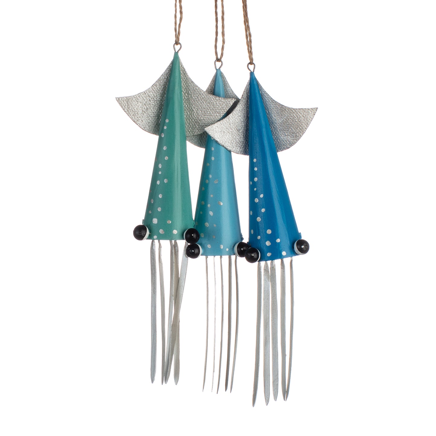 Calamari Squid Squad Trio of Hanging Decorations