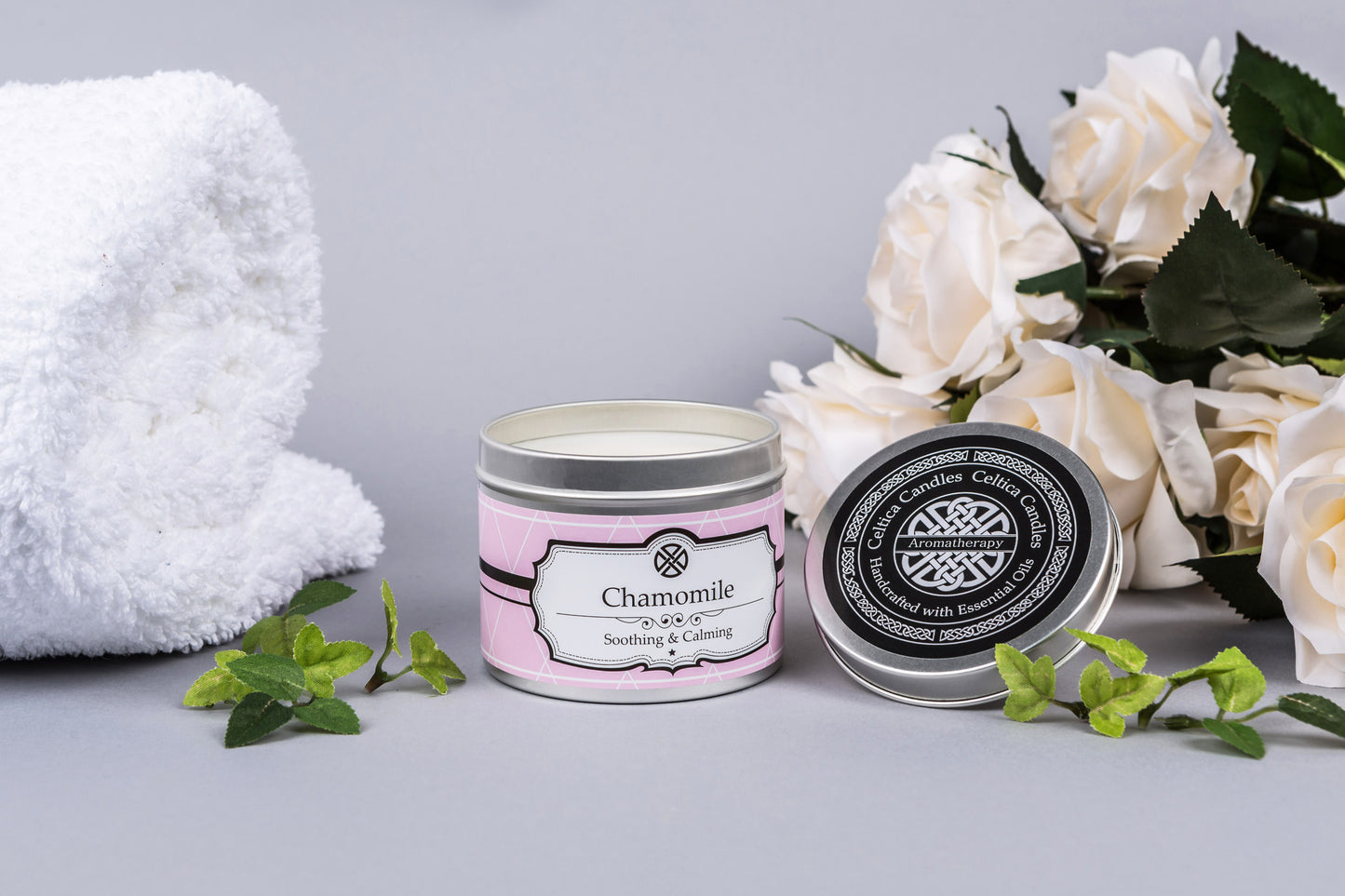 Chamomile Aromatherapy Candle - Happy Piranha Gifts