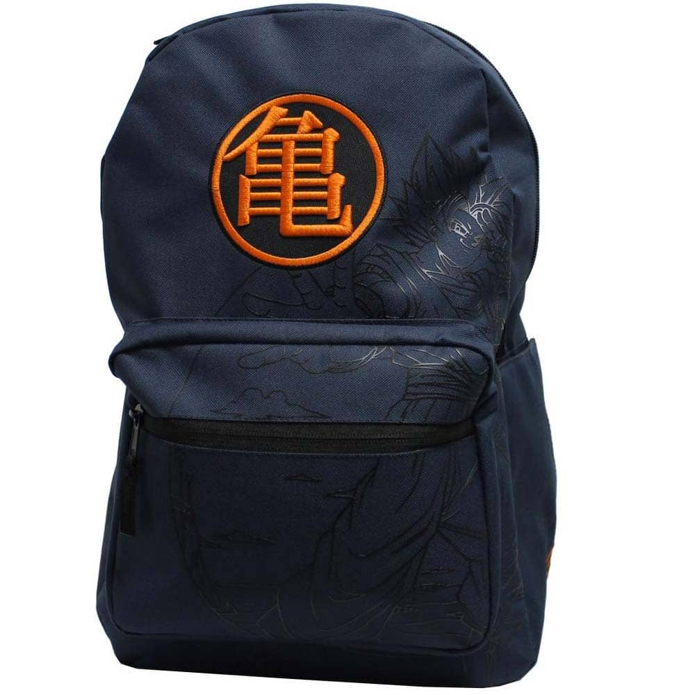 Dragon Ball Z Goku Kanji Navy Backpack