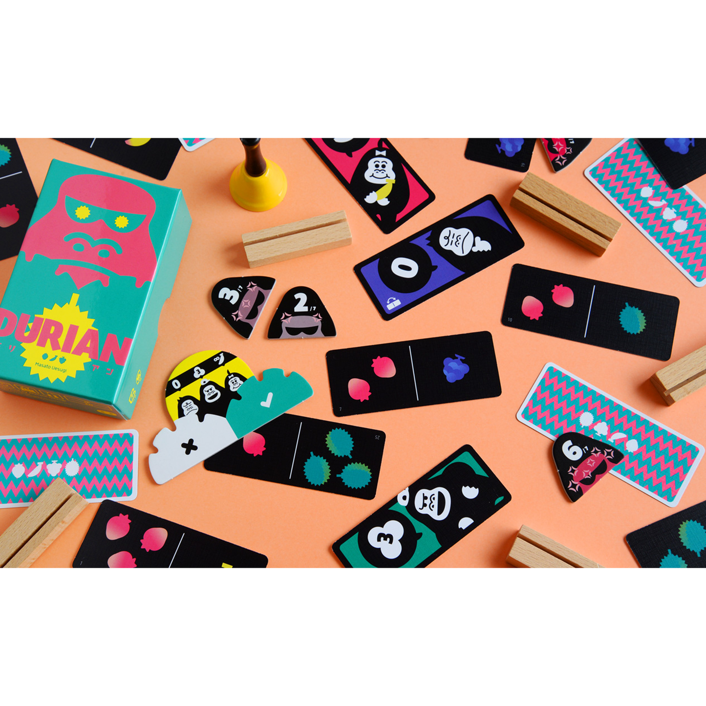 Durian Board Game Contents | Happy Piranha