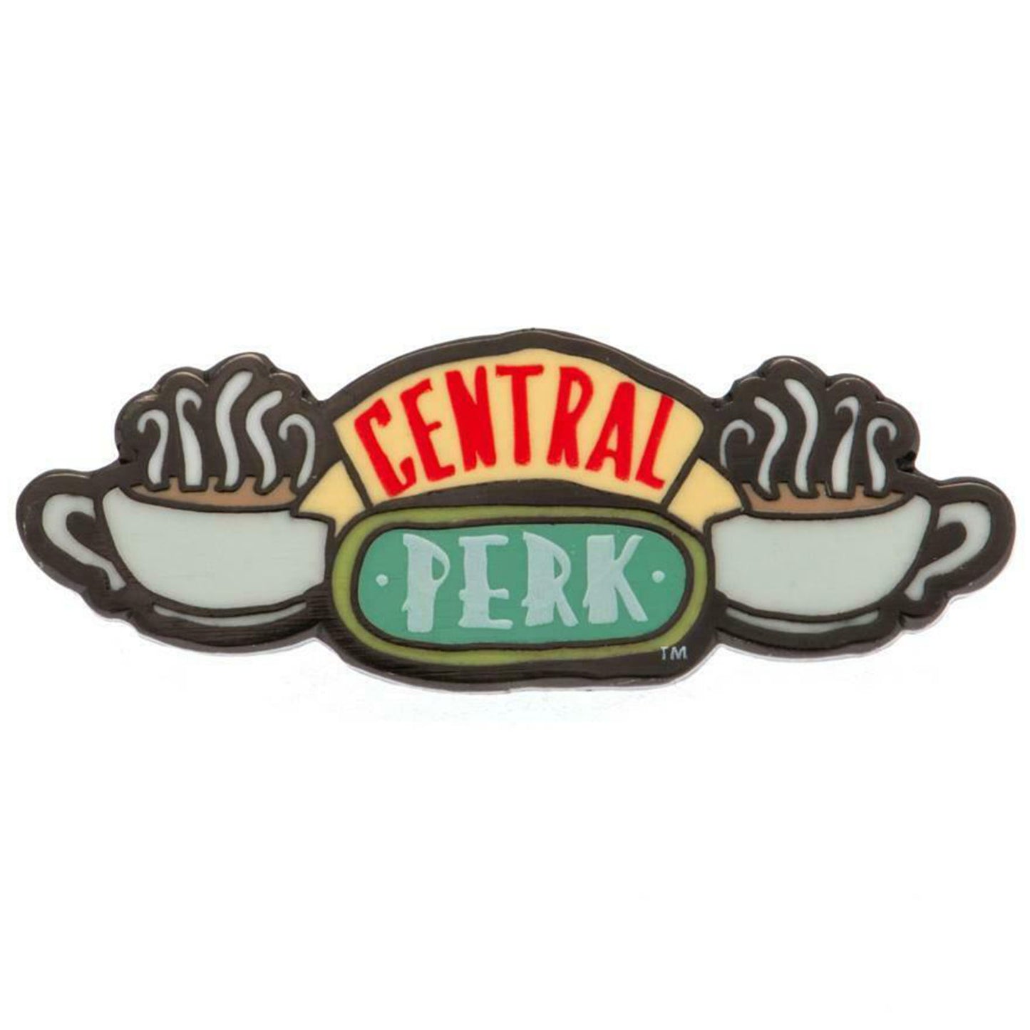 Friends Central Perk Café Enamelled Pin Badge | Happy Piranha