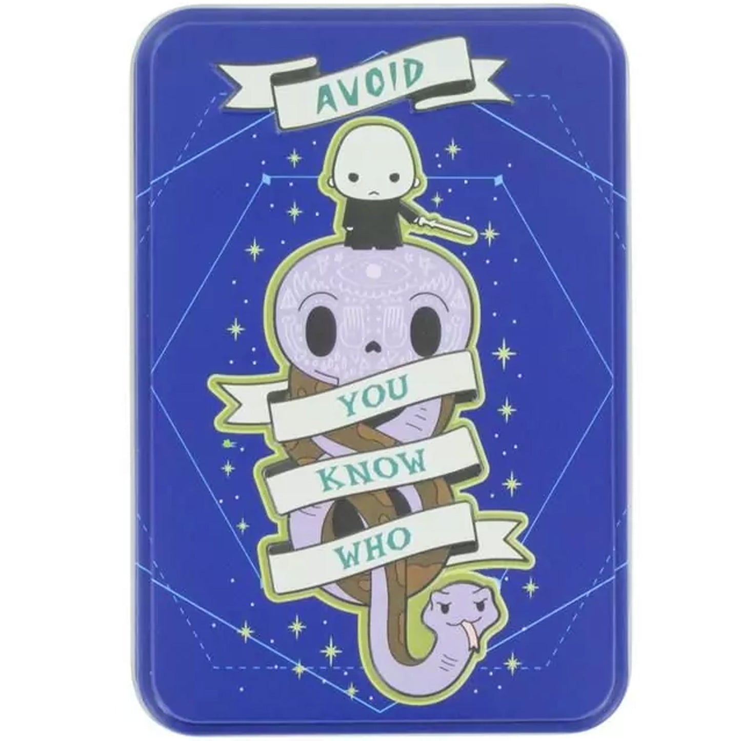 Avoid You Know Who Harry Potter Card Game Storage Tin | Happy Piranha
