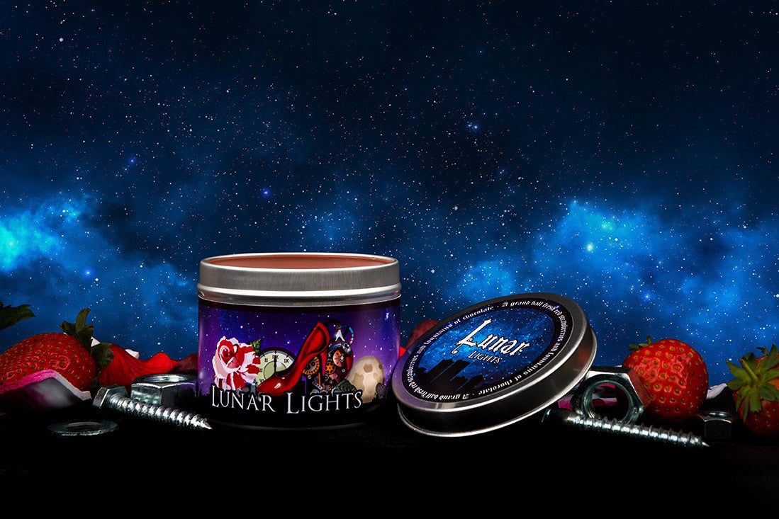 Happy Piranhas lunar chronicles inspired scented candle