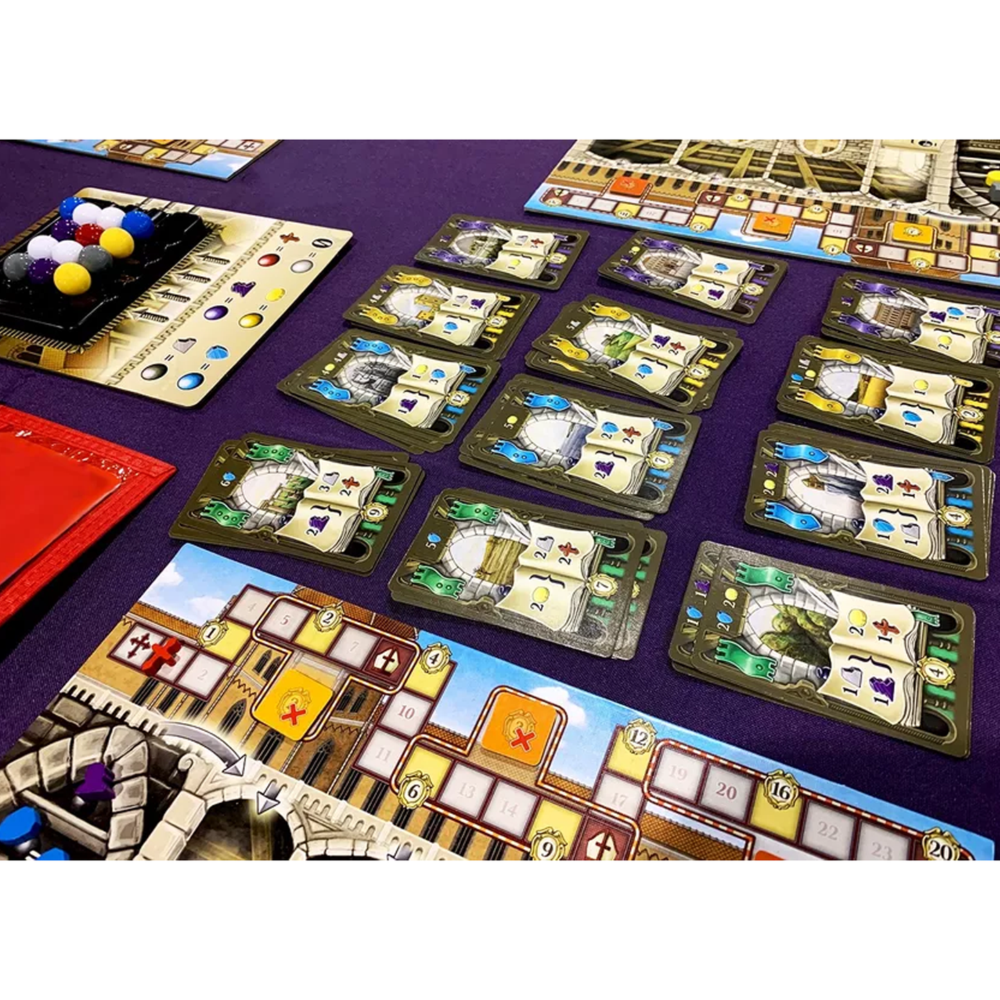 Masters of Renaissance: Lorenzo il Magnifico Board Game Card Examples | Happy Piranha