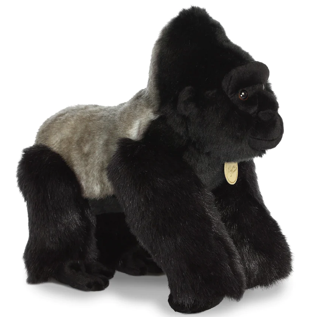 Miyoni Silverback Gorilla Soft Toy Happy Piranha