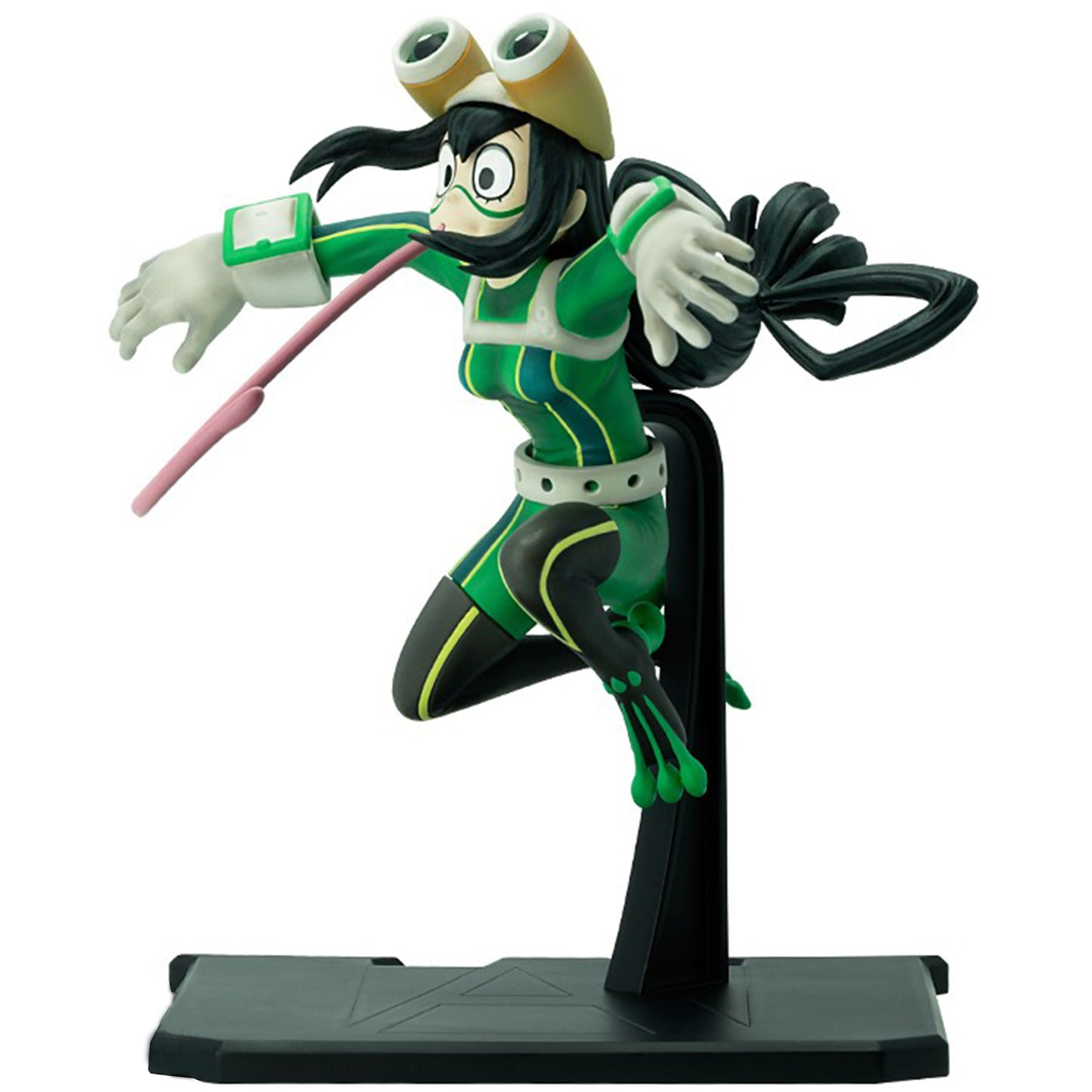 My Hero Academia - Tsuyu Asui 1:10 Scale Action Figure Side Profile | Happy Piranha