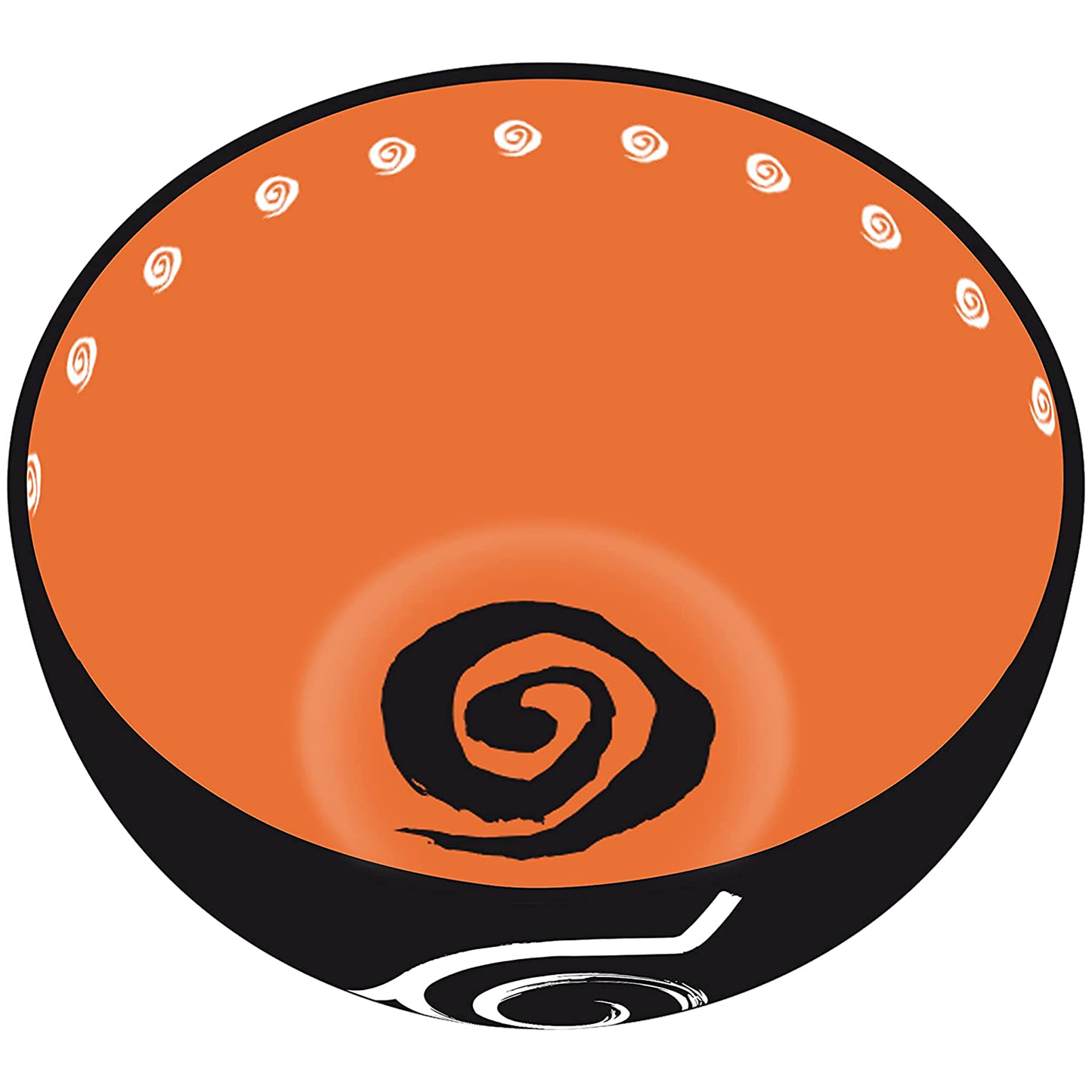 Naruto Shippuden Konoha Symbol 600ml Breakfast Bowl (Interior Design) | Happy Piranha