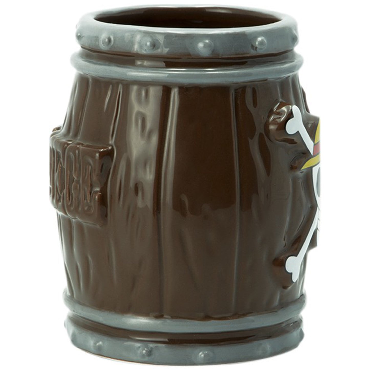 One Piece Barrel 3D Mug Side Profile | Happy Piranha