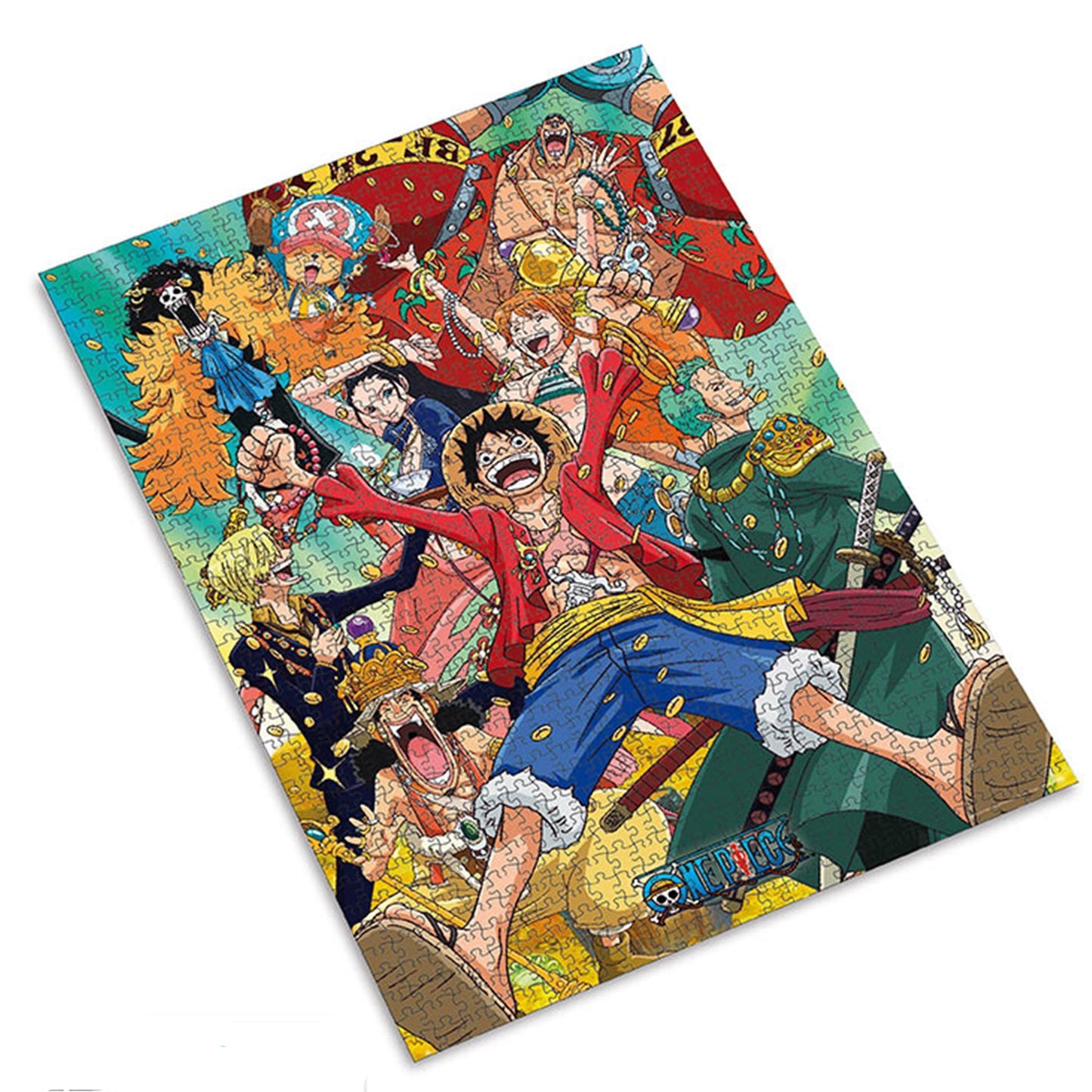 One Piece Straw Hat Crew 1000 Piece Jigsaw Puzzle (Complete) | Happy Piranha
