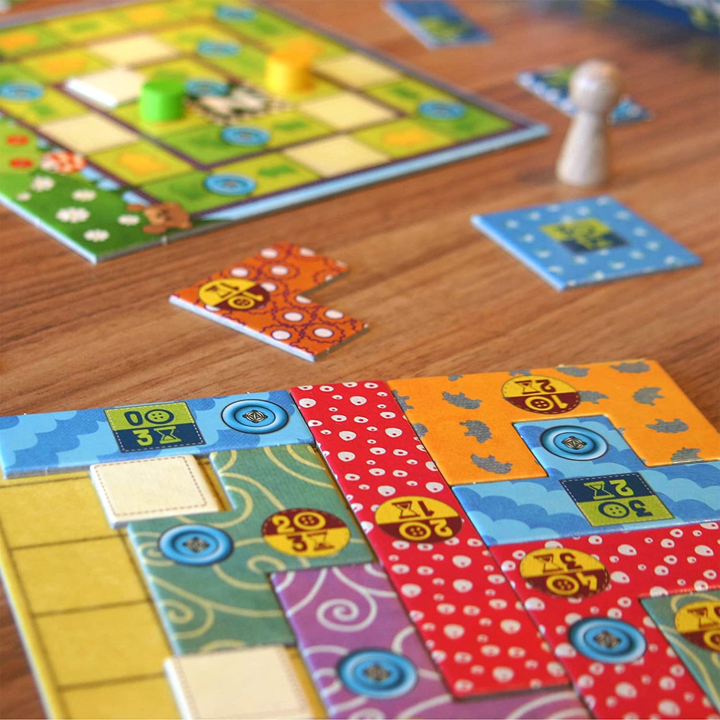 Patchwork Express Board Game on the Table | Happy Piranha