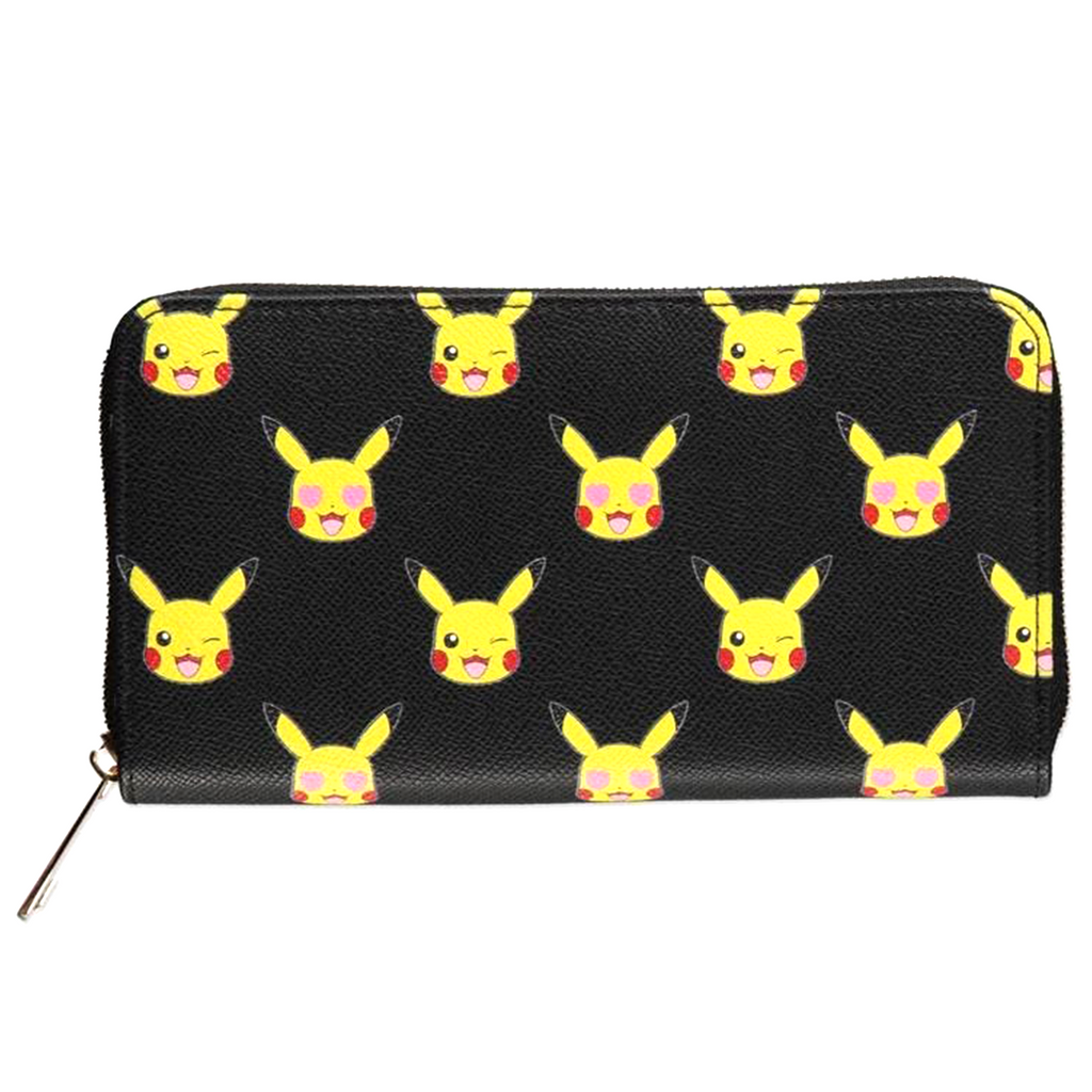 Pikachu All Over Print Zip Around Pokémon Wallet