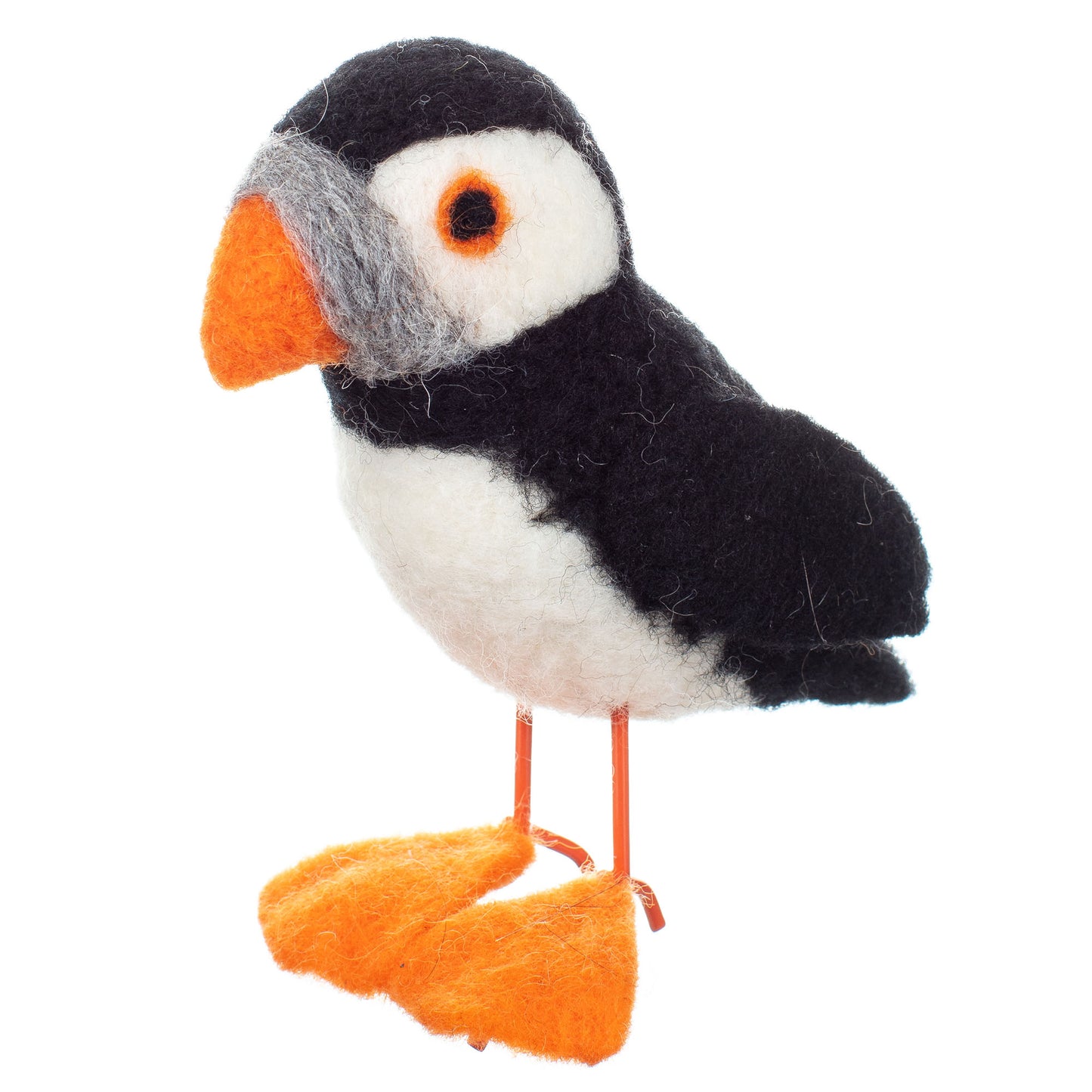 Pure Wool Puffin Decoration | Happy Piranha