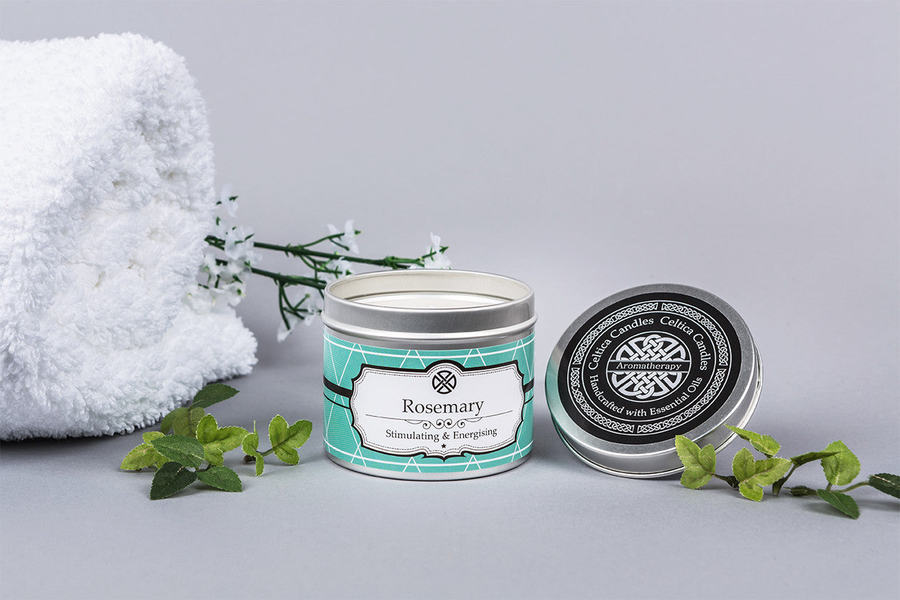 Rosemary Aromatherapy Candle - Happy Piranha Gifts