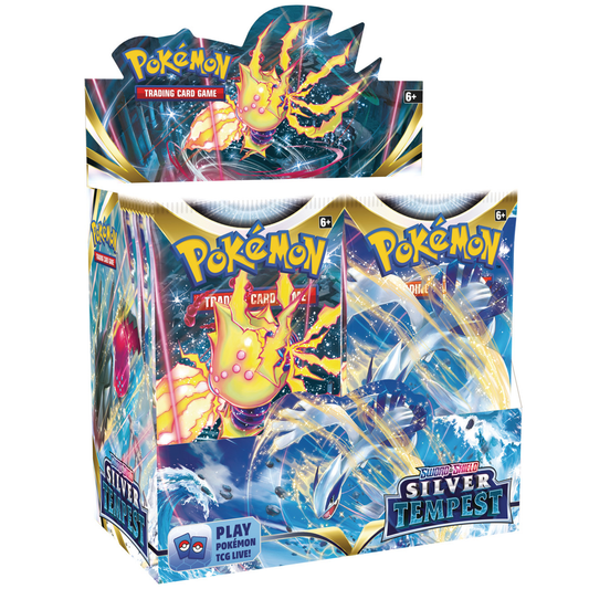 Pokémon TCG Sword and Shield Silver Tempest Booster Box (Sealed)