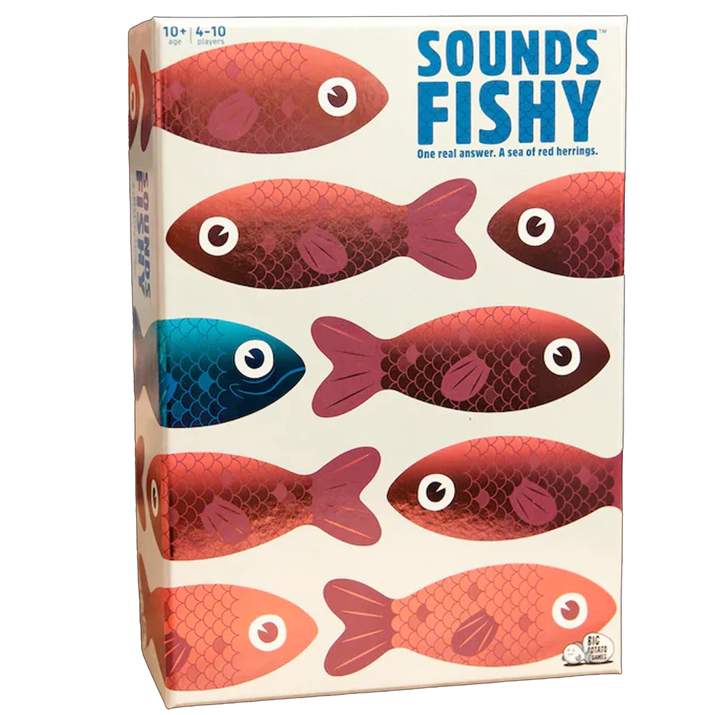 Sounds Fishy Party Card Game Happy Piranha