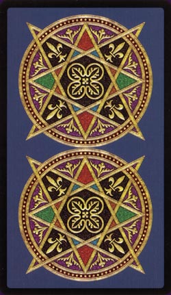 Universal Tarot: Professional Edition Card Back Design | Happy Piranha