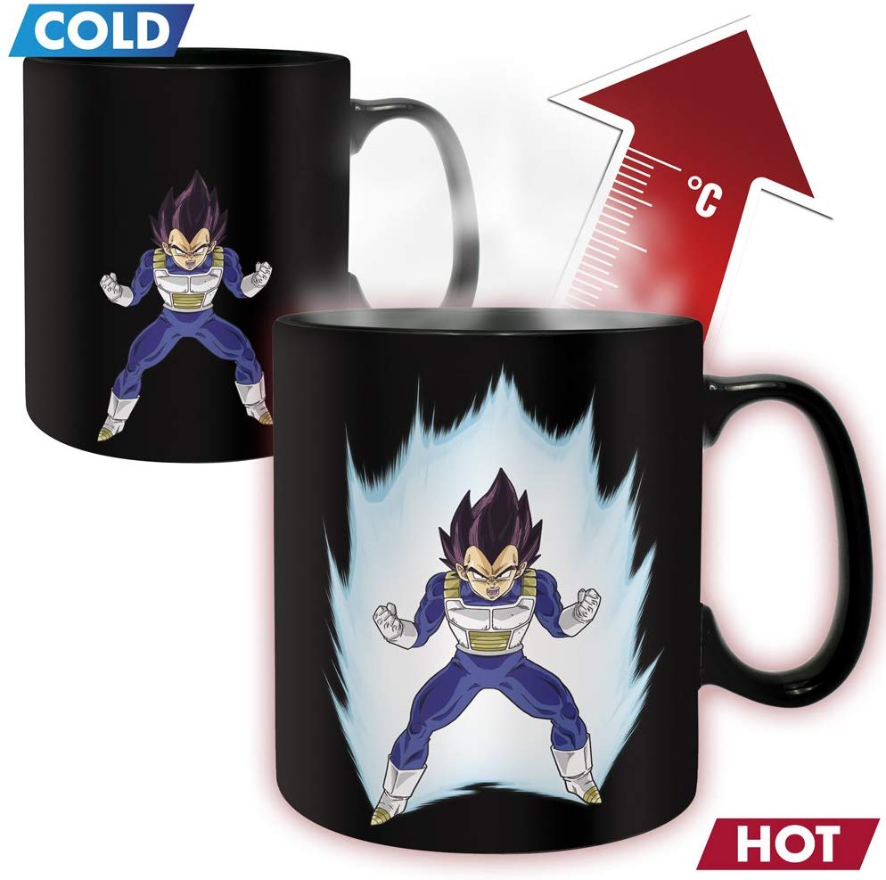 Dragon Ball Z Vegeta Heat Reactive Mug • SuperSaiyanShop