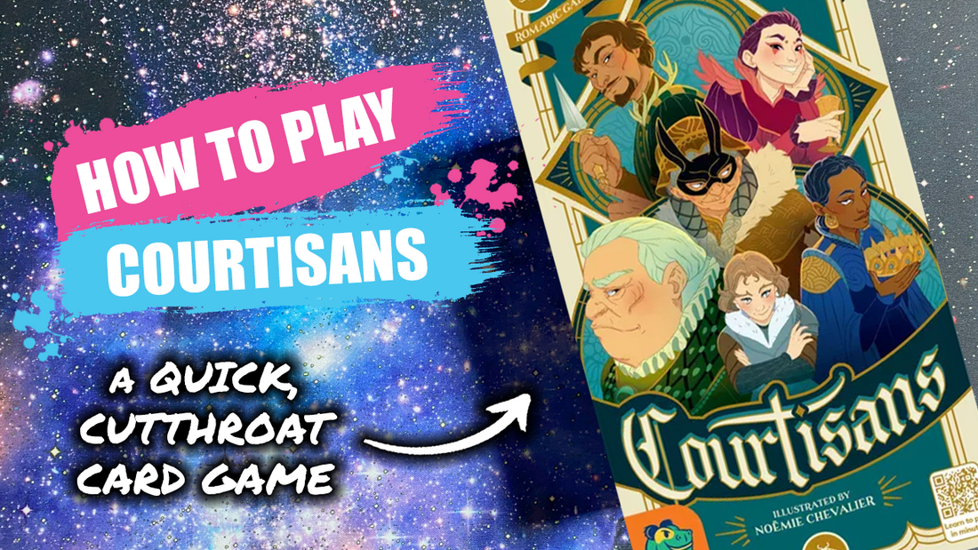 How to Play Courtisans - Board Game Rules & Instructions | Happy Piranha