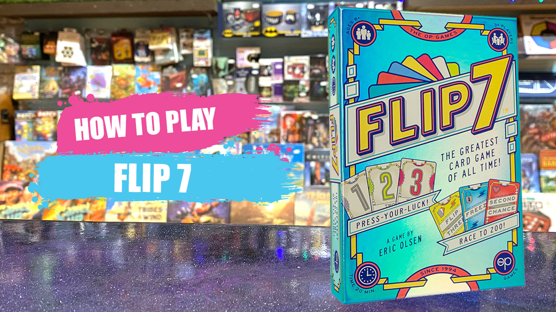 How to Play Flip 7: The Greatest Card Game of All Time - Board Game Rules & Instructions | Happy Piranha