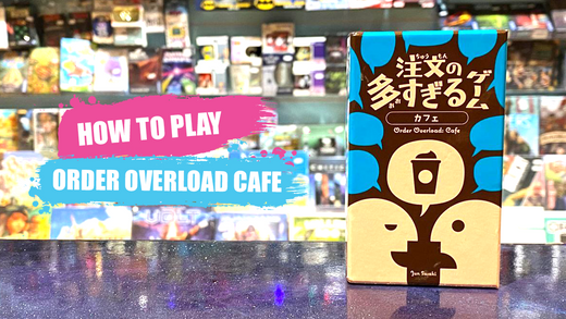 How to Play Order Overload Café - Board game Rules & Instructions | Happy Piranha