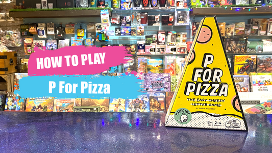 How to Play P for Pizza - Board Game Rules & Instructions | Happy Piranha