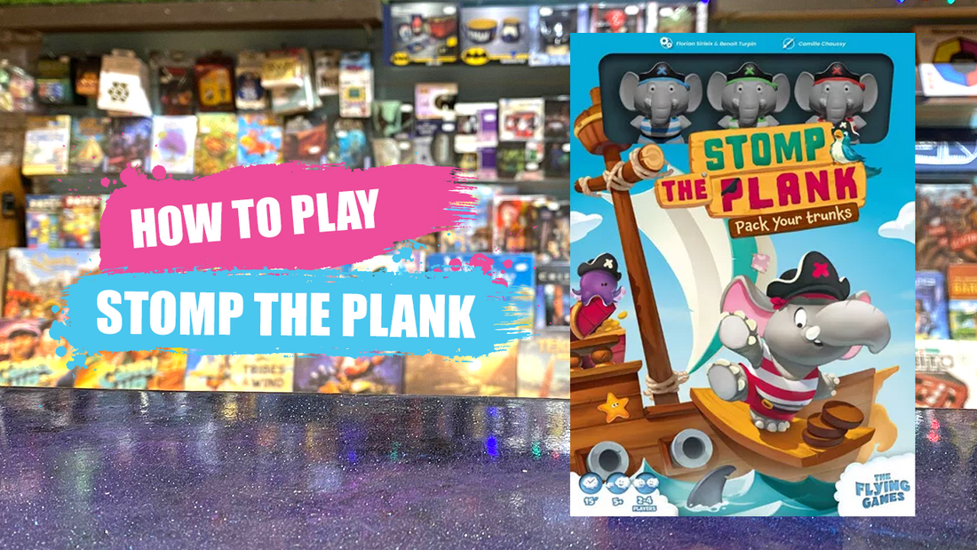 How to Play Stomp the Plank - Board Game Rules & Instructions | Happy Piranha