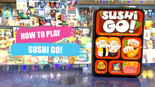 How to Play Sushi Go - Board Games Rules & Instructions | Happy Piranha