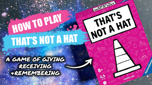 How to Play That'ts Not a Hat - Board Game Rules & Instructions | Happy Piranha